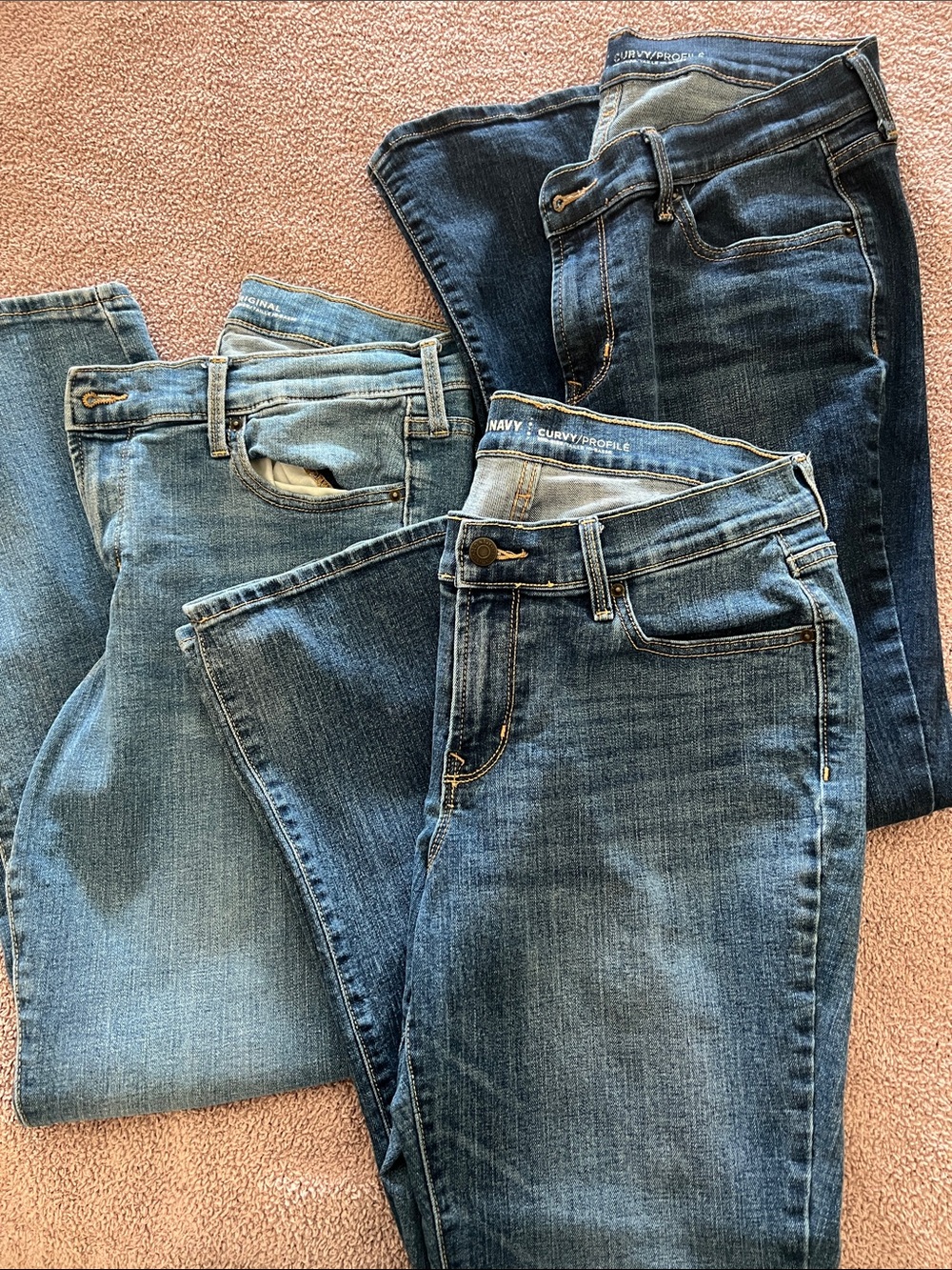 Old Navy Women’s Jeans - Multiple Blue Washes